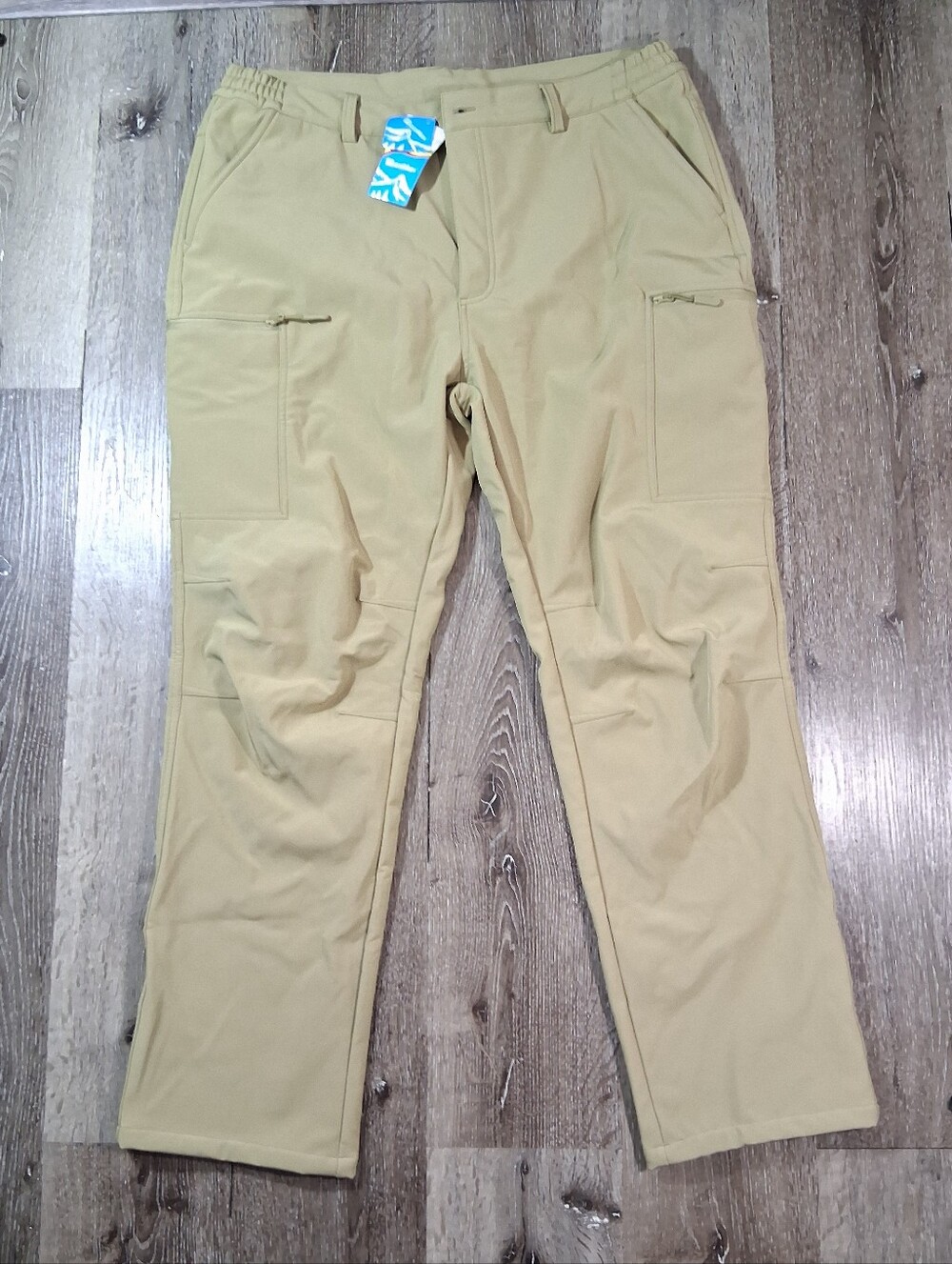 Magcomsen Mens 38x30 Snow Pants Fleece Lined Water Resistant Ski Hiking Gear